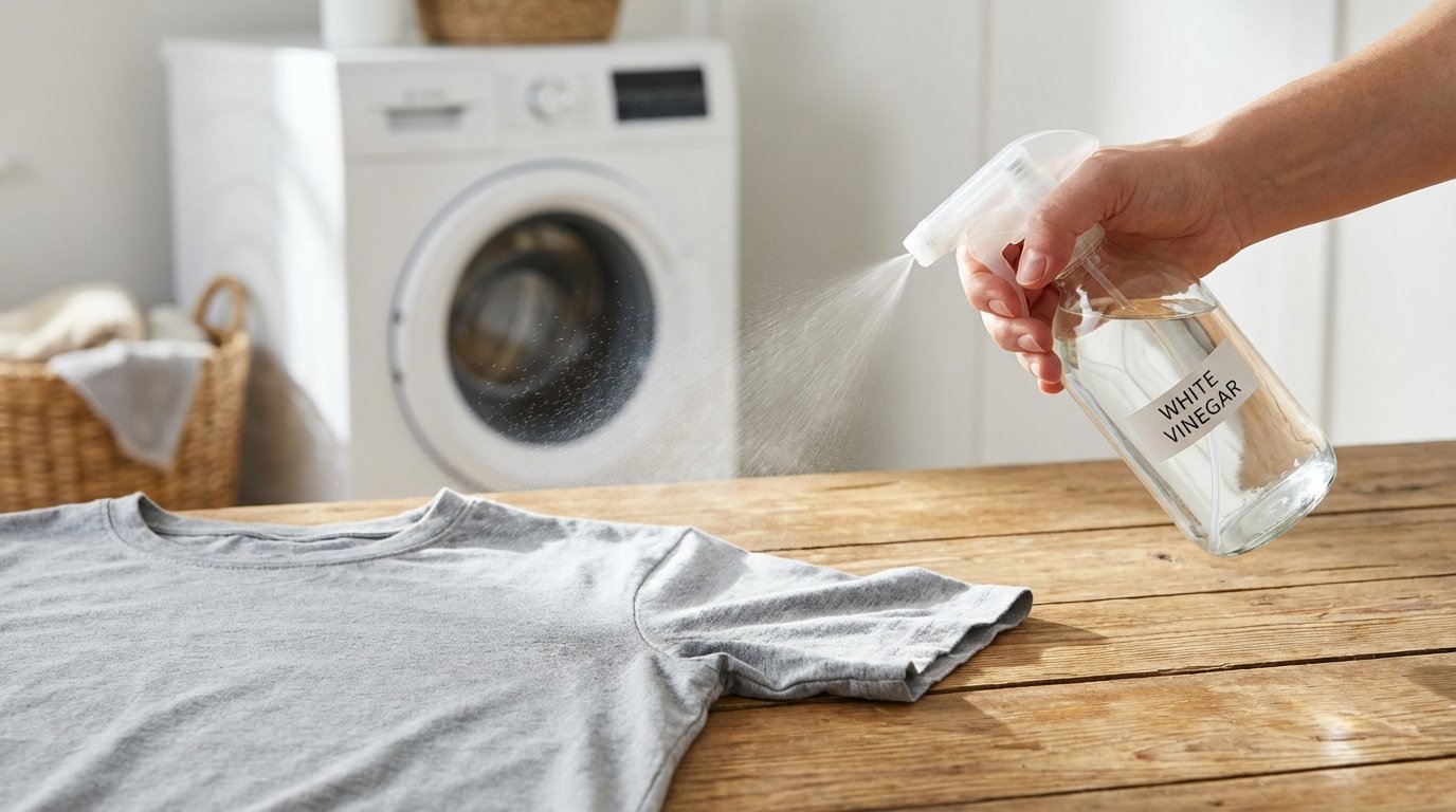 Aceto bianco sul bucato: il pretrattamento semplice che elimina odori di sudore e umido