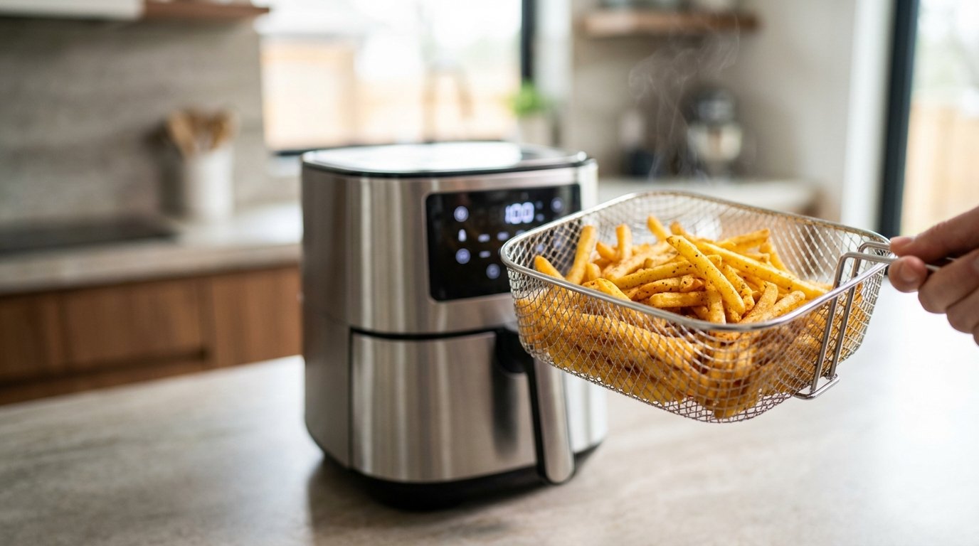 Al forno o alla friggitrice ad aria: la cottura che rende davvero le patatine fritte più leggere, secondo una dietista