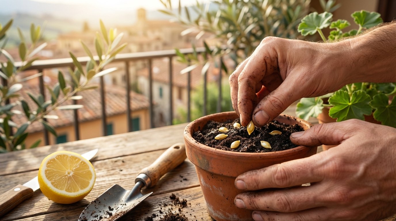 Anche ammuffito, piantare un albero di limone da adesso nel giardino può rivelarsi una molto buona idea