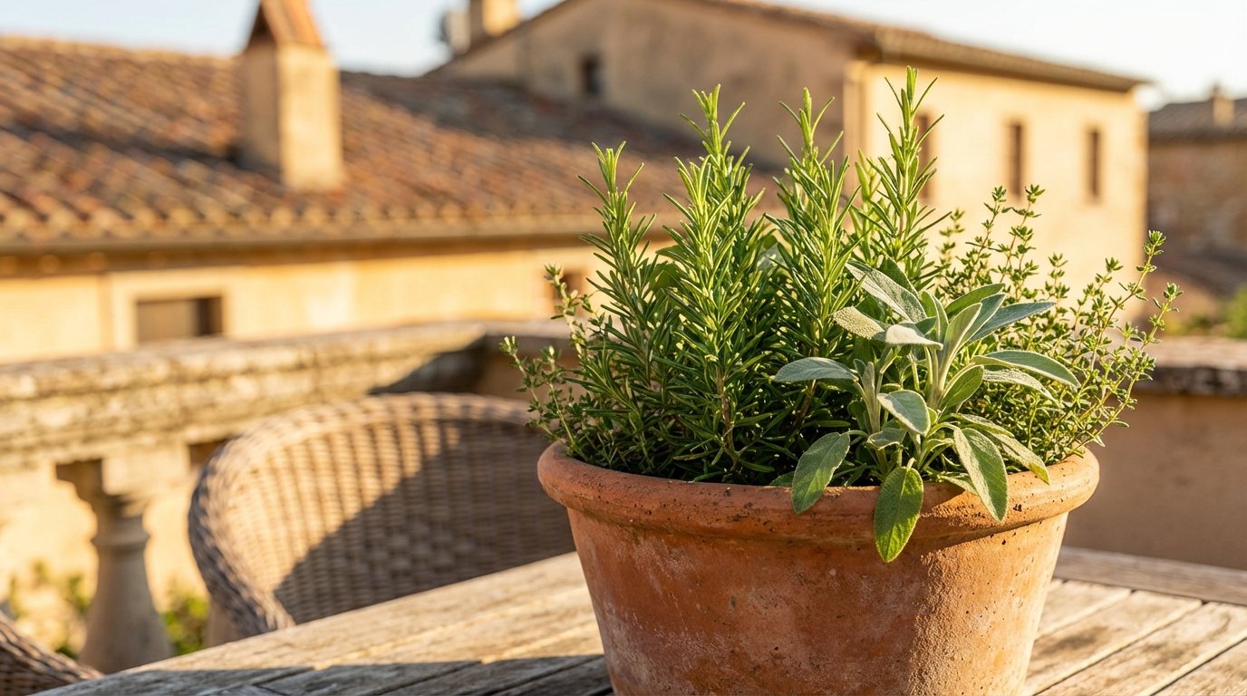 Balcone o terrazza: questo metodo in vasi per erbe aromatiche perenni tutto l’anno cambierà tutto