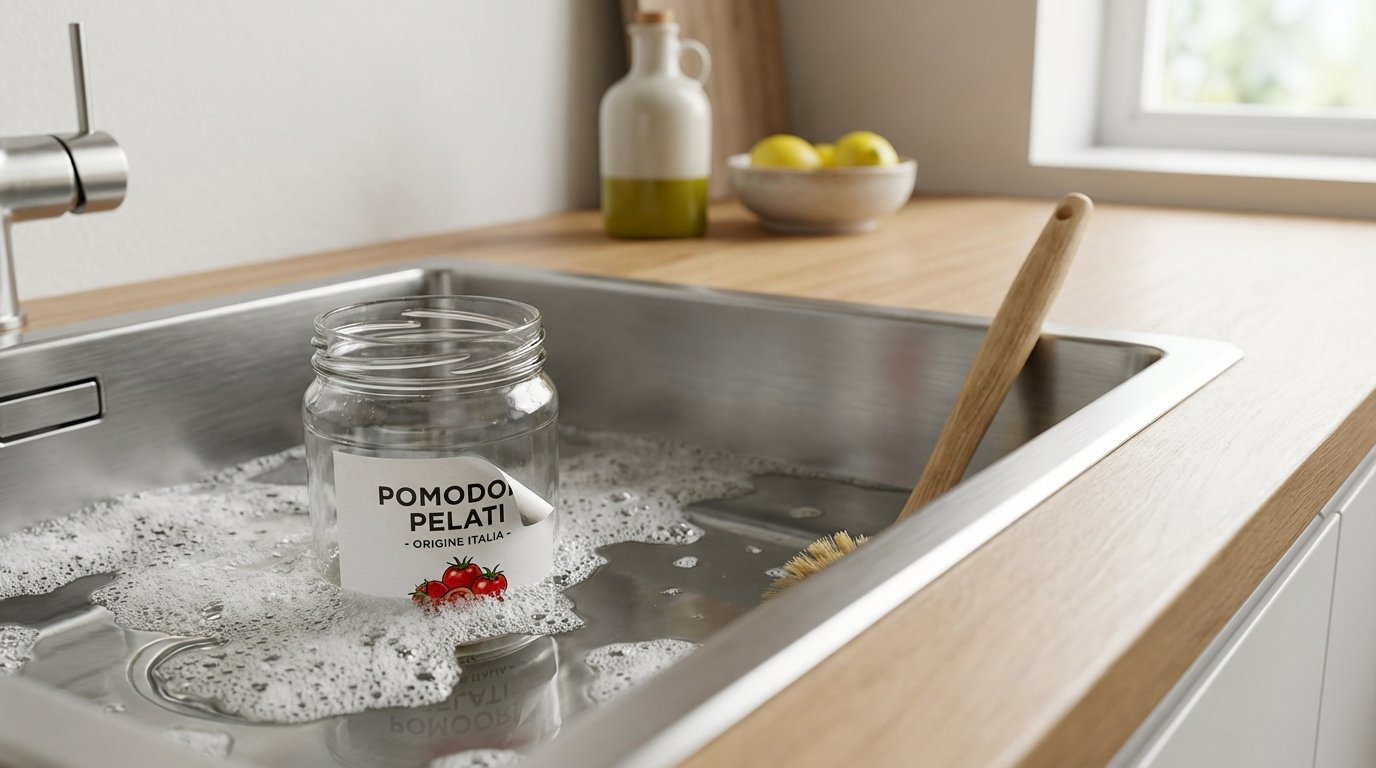 Basta con queste etichette che distruggono le vostre unghie: questo trucco dell’armadio di cucina cambia tutto