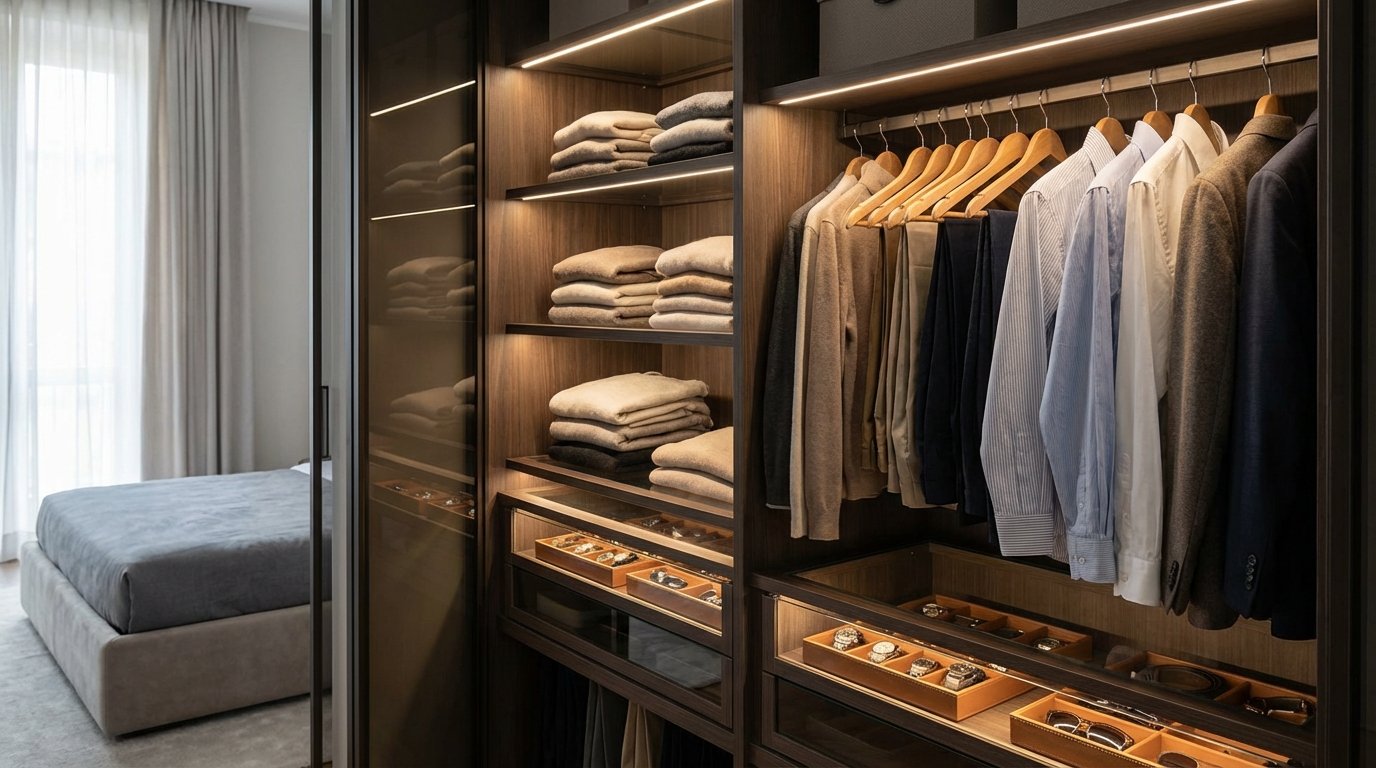 Camera: reinventate l’arredamento interno con un guardaroba personalizzato