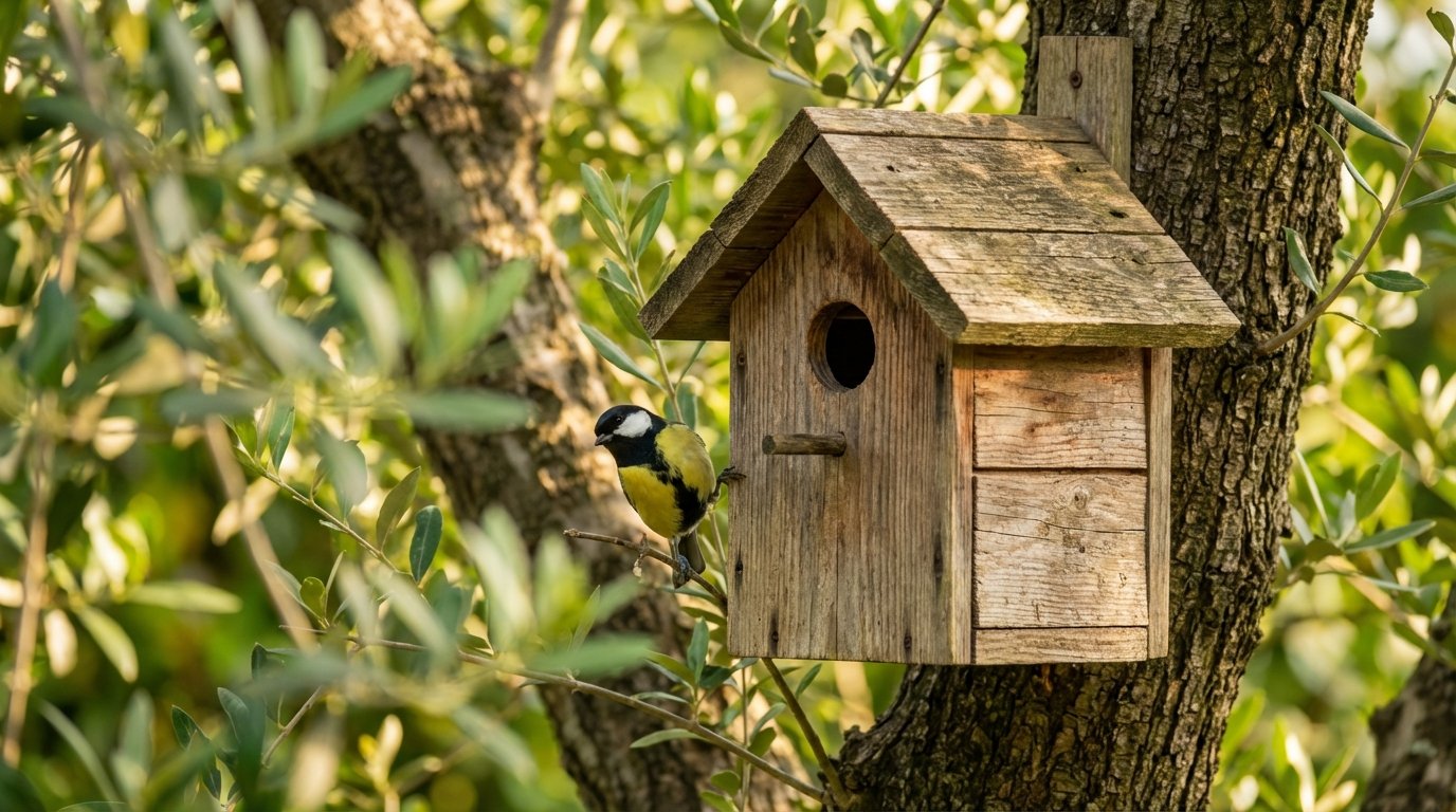 Casette per uccelli vuote nel vostro giardino ? Questo errore fa fuggire gli uccelli e ecco come rimediare