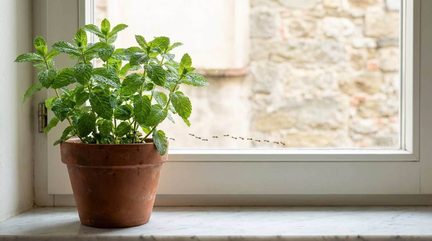 Da quando coltivo questa pianta nella mia cucina, nemmeno una sola formica osa entrare