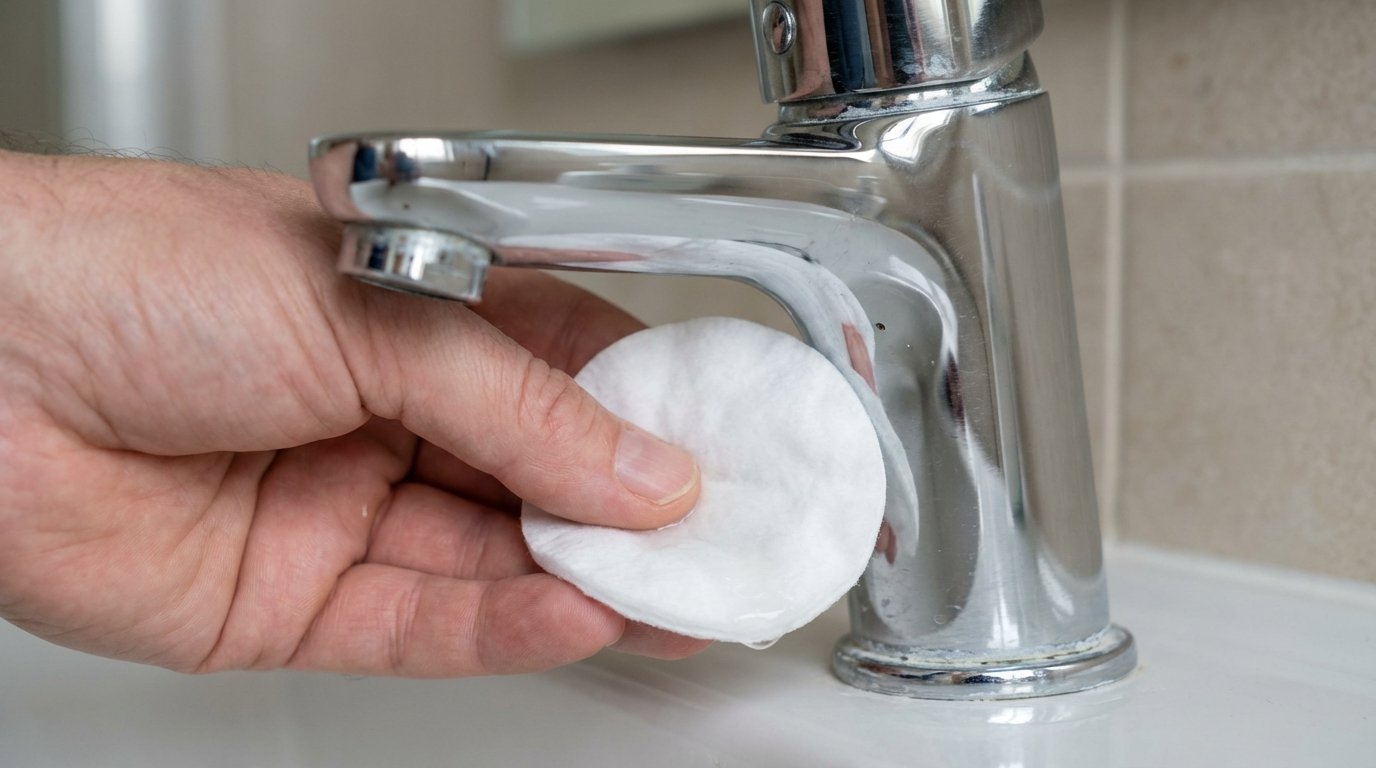 Finito il calcare sui vostri rubinetti, anche con un’acqua dura: questo gesto di 2 minuti con questo prodotto di cucina li mantiene 7 giorni