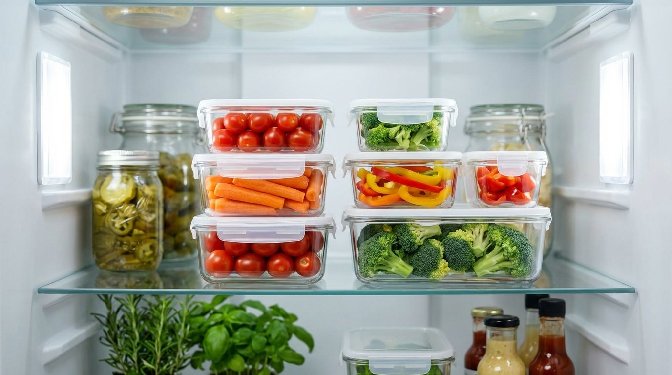 Finito il disordine nel frigo: queste scatole trasparenti IKEA a meno di 5 € trasformano lo spazio in “cassetti” (e vi fanno guadagnare spazio immediatamente)