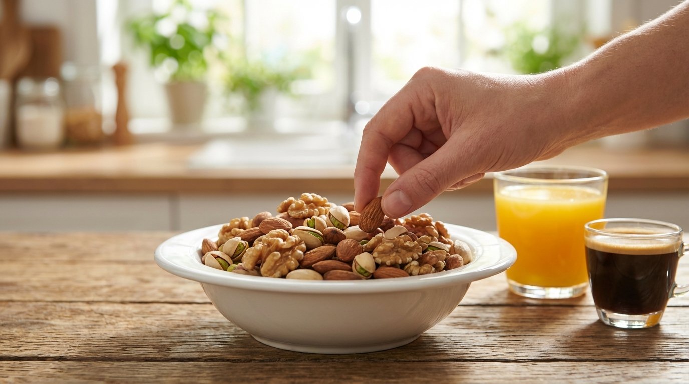 Frutta secca, mangiarla in questo preciso momento della giornata cambia l’effetto su metabolismo e senso di fame