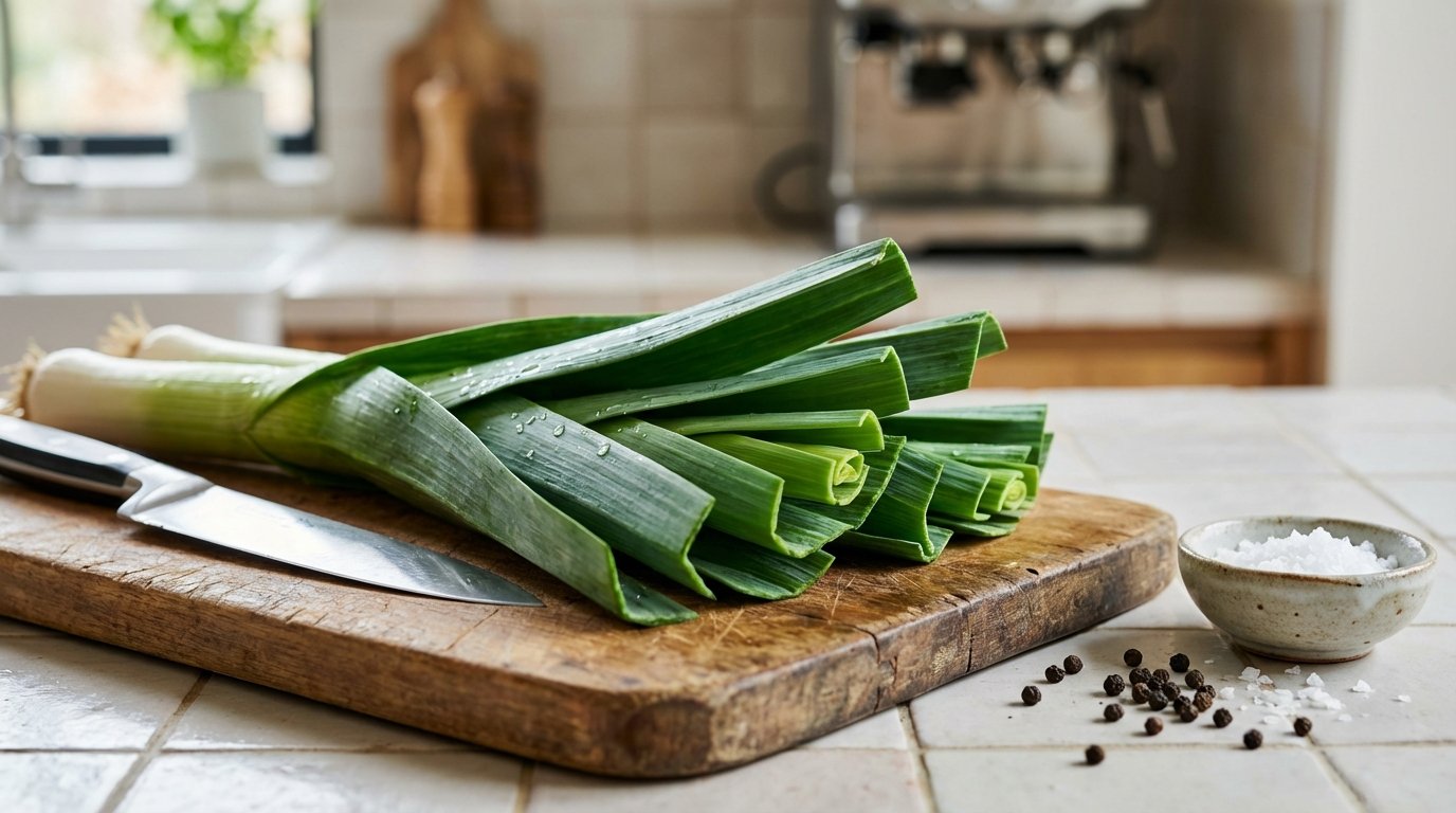 Ho a lungo gettato le mie foglie di porri senza sapere che potevano essermi molto utili: ecco quello che ne faccio ormai