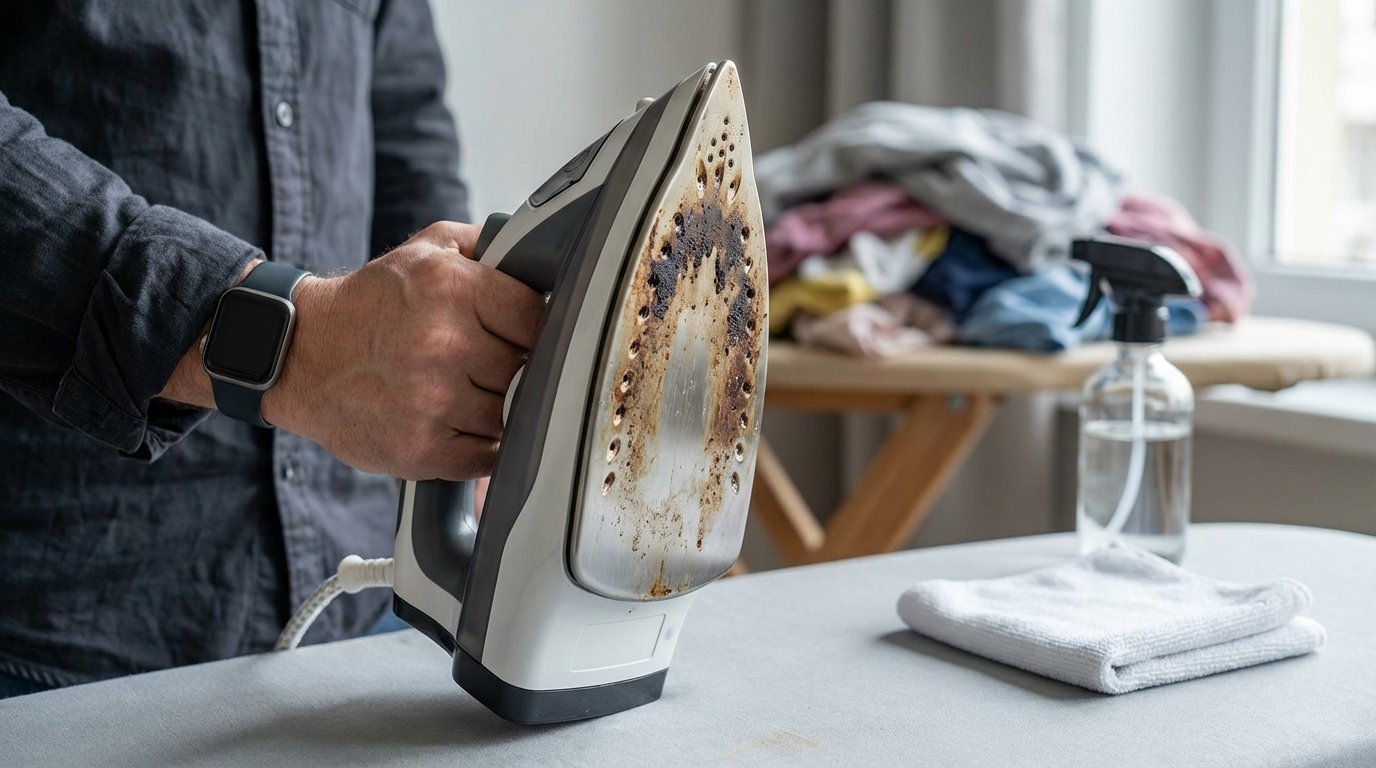 Ho pulito la piastra del ferro per guadagnare tempo alla stiratura: trucco miracolo o fake?