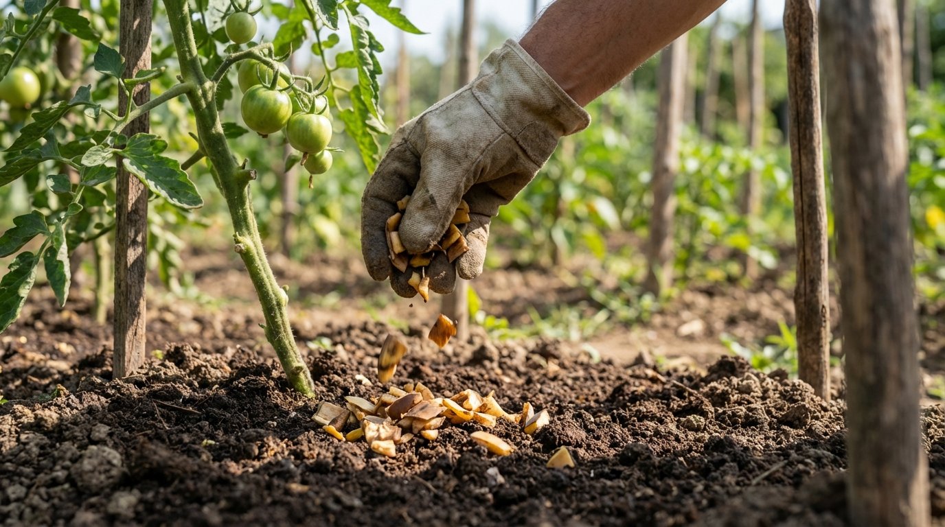 I giardinieri sono invitati a mettere bucce di banana nel loro giardino.