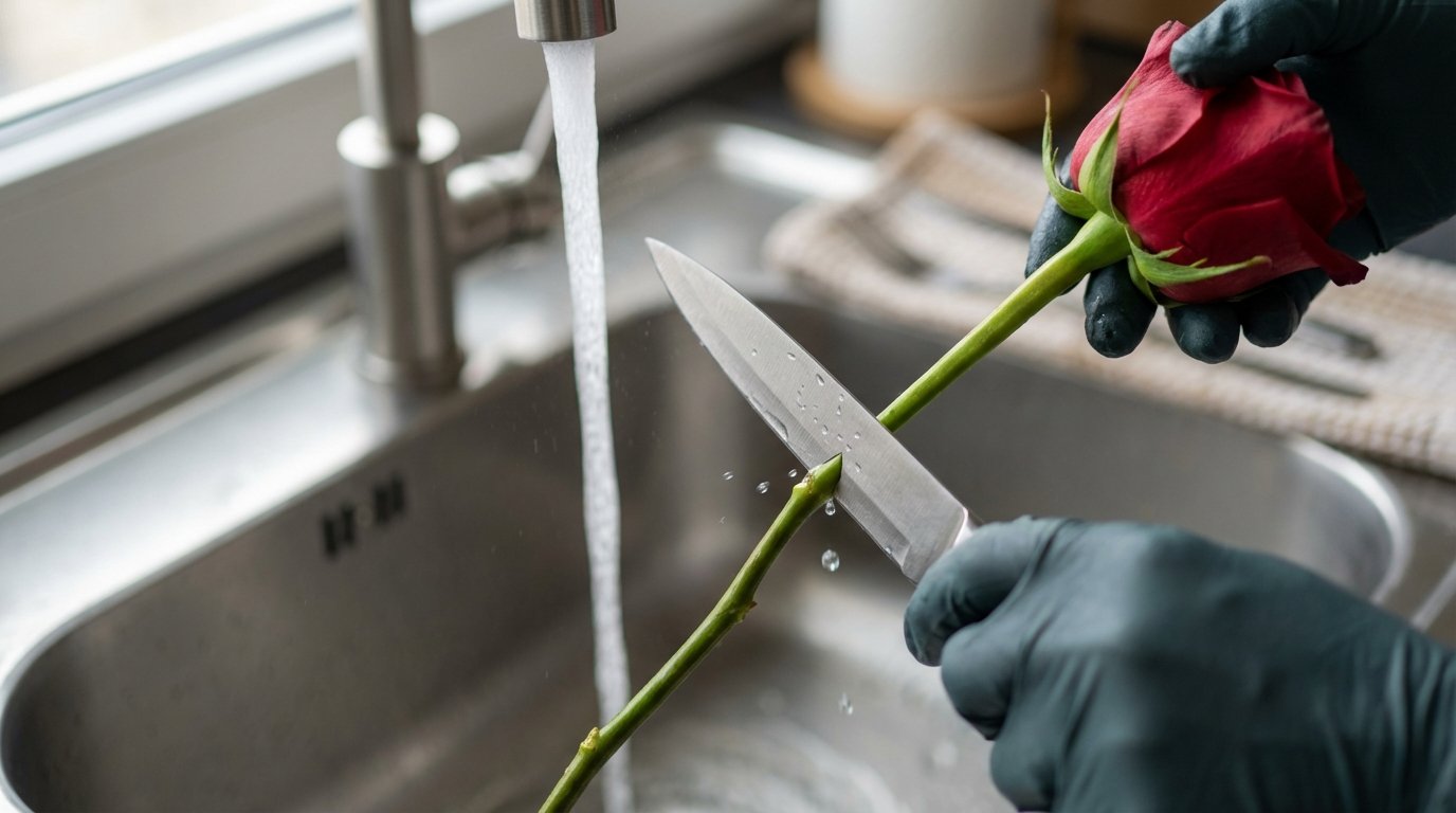 I vostri bouquet appassiscono in 3 giorni? Questi gesti al momento del vaso possono mantenerli freschi più di una settimana