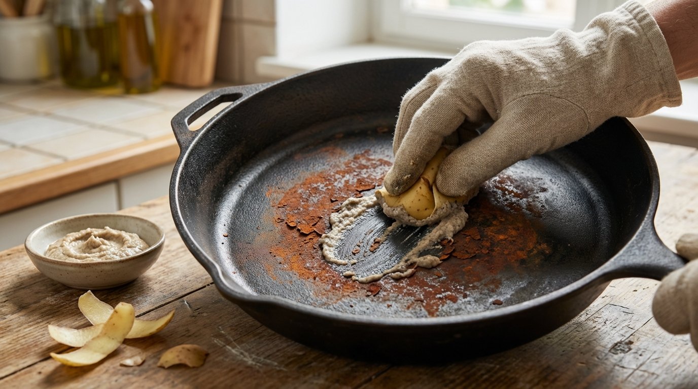 Mescolare bucce di patata e bicarbonato: perché lo consigliano e a cosa serve questa combinazione potente