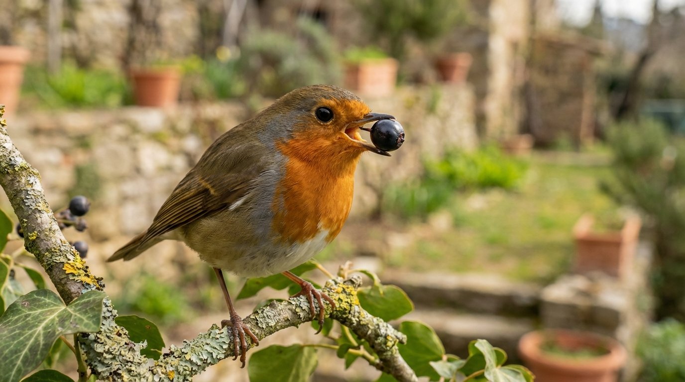 Molti li ritirano troppo presto, questi due frutti sono tuttavia essenziali agli uccelli in marzo