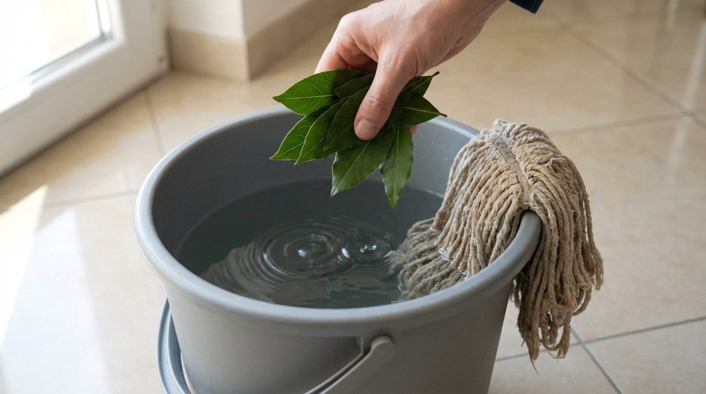 “Passavo lo straccio per niente”: questa manciata di foglie nel secchio ha trasformato radicalmente i miei pavimenti spenti