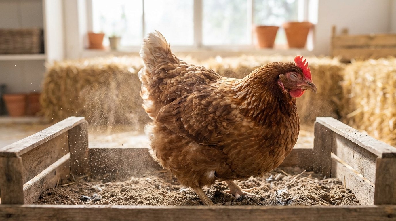 Pollaio: questo piccolo angolo al suolo che l’80% dei proprietari dimentica e che protegge le vostre galline dai parassiti e malattie