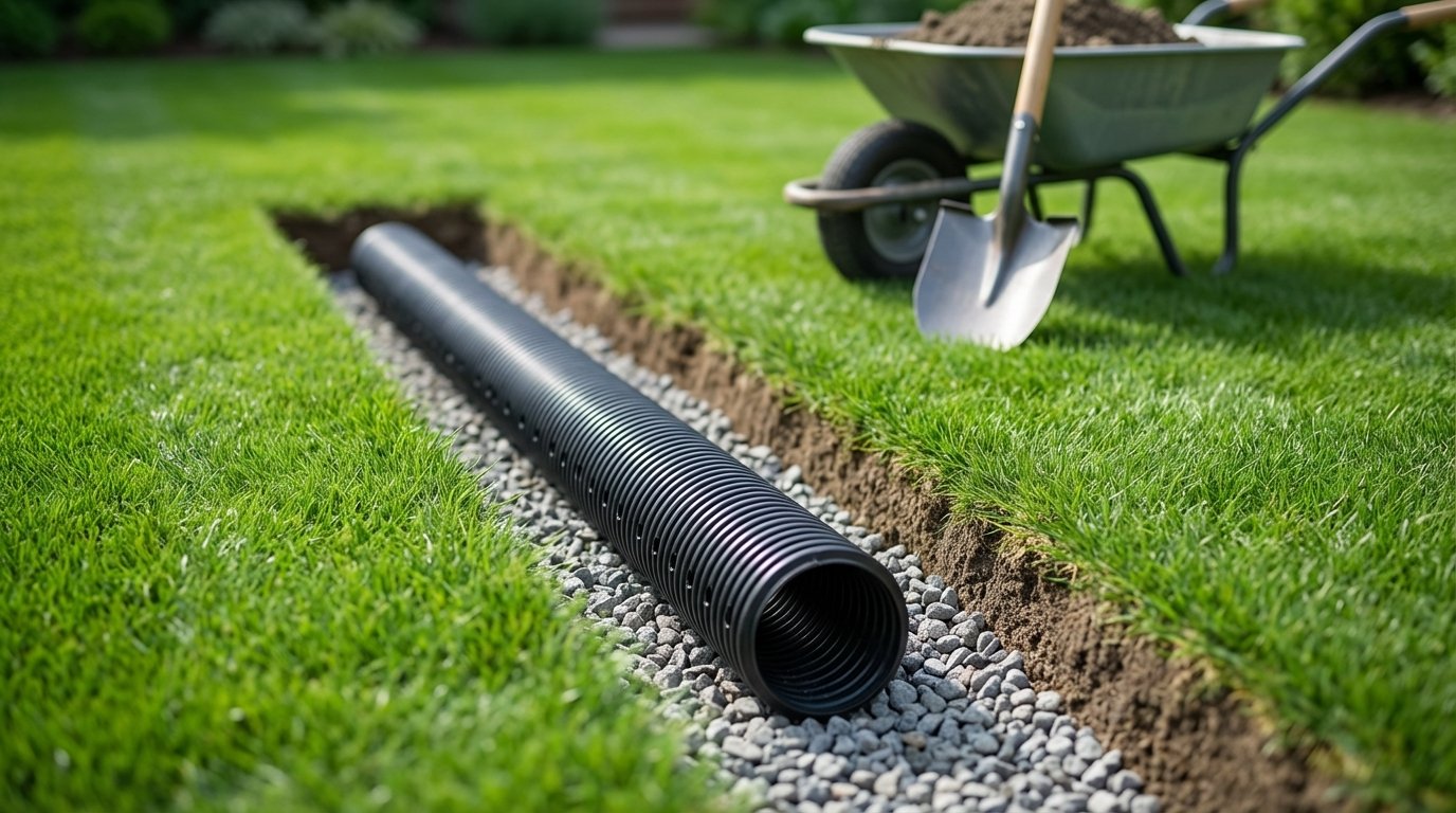 Prato inzuppato e spugnoso: questo sistema discreto sottoterra risolve finalmente il problema