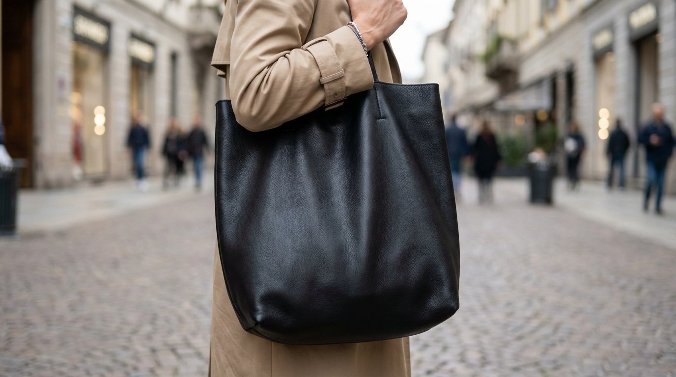 Questa borsa a mano conferma ufficialmente la tendenza oversize che rende tutti i look più stilosi