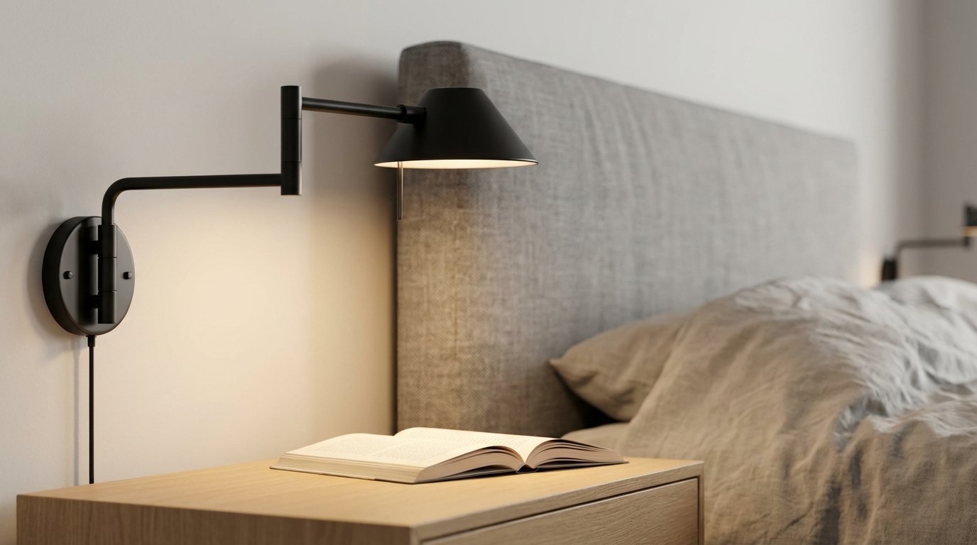 Questa nuova tendenza di illuminazione libera spazio e trasforma la tua camera da letto