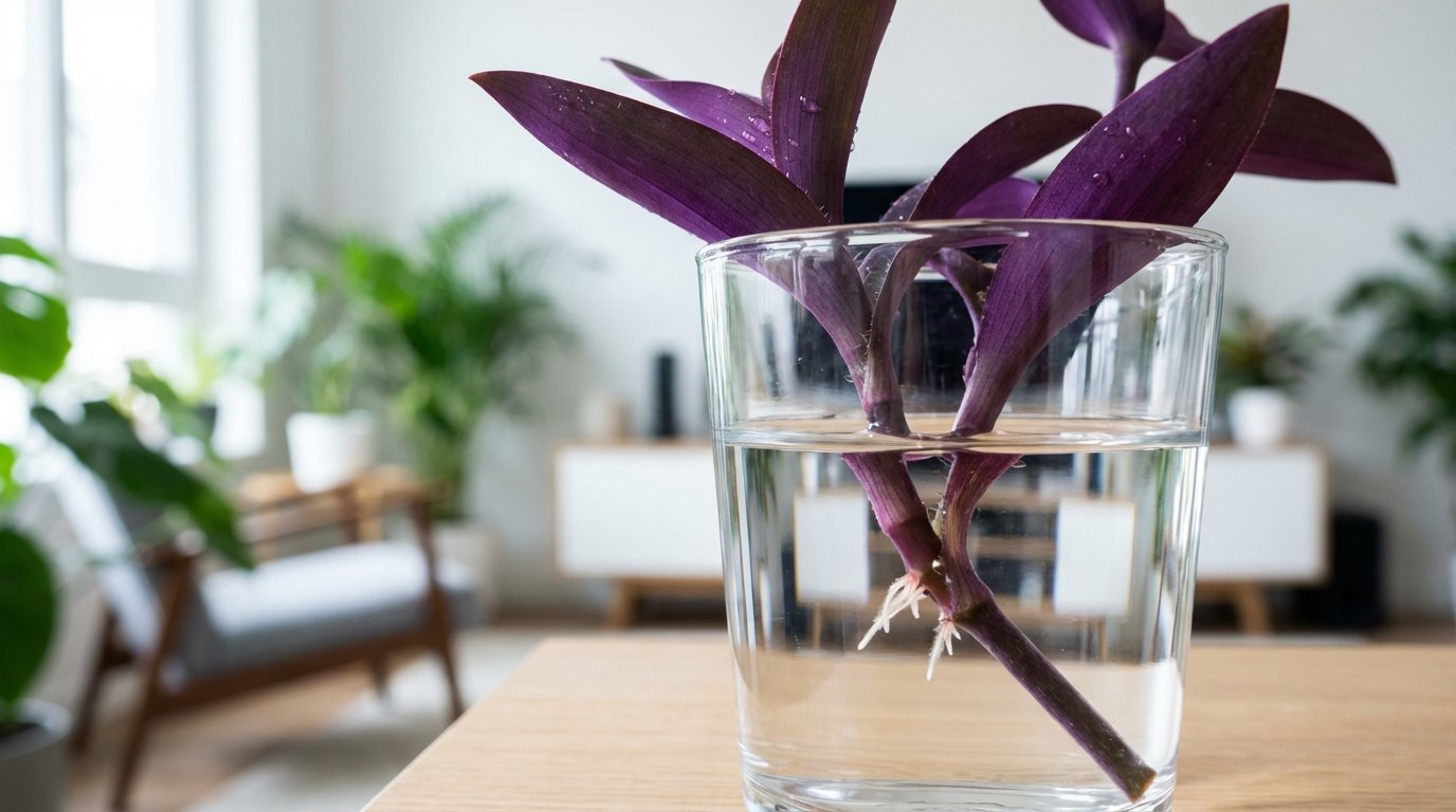 Questa pianta d’appartamento viola si moltiplica all’infinito: il trucco semplice che evita di ricomprare piante sospese