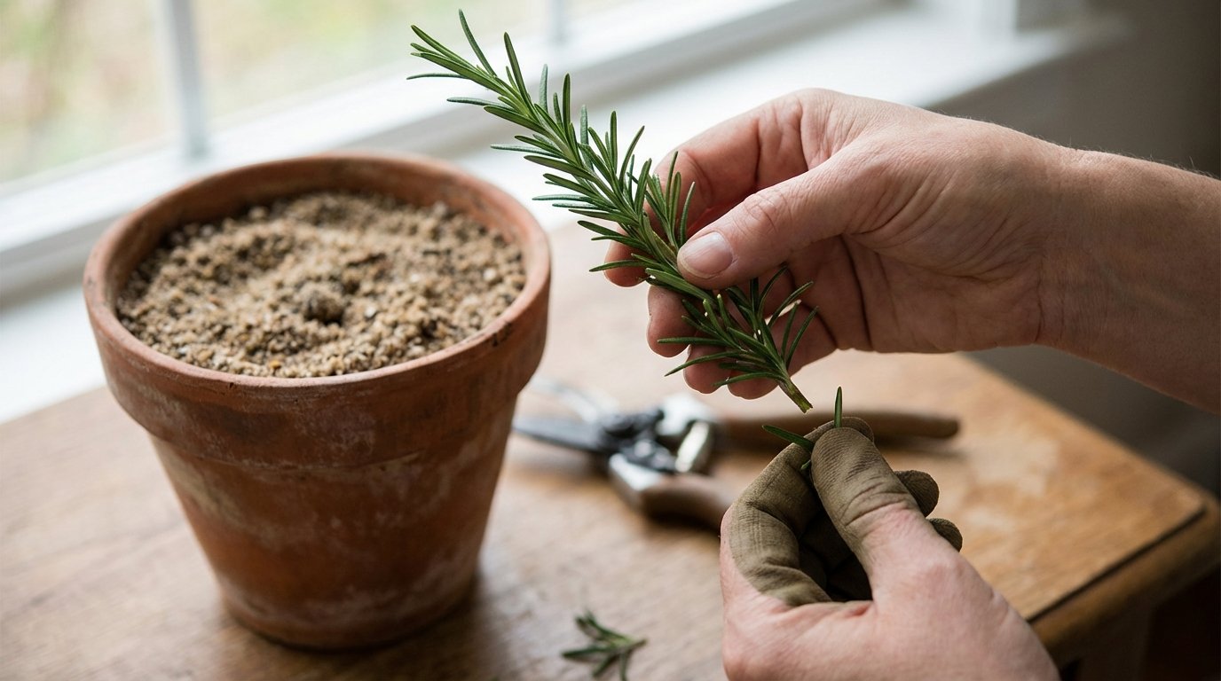 Rosmarino, molti lo piantano nel modo sbagliato: il metodo che aiuta davvero l’attecchimento