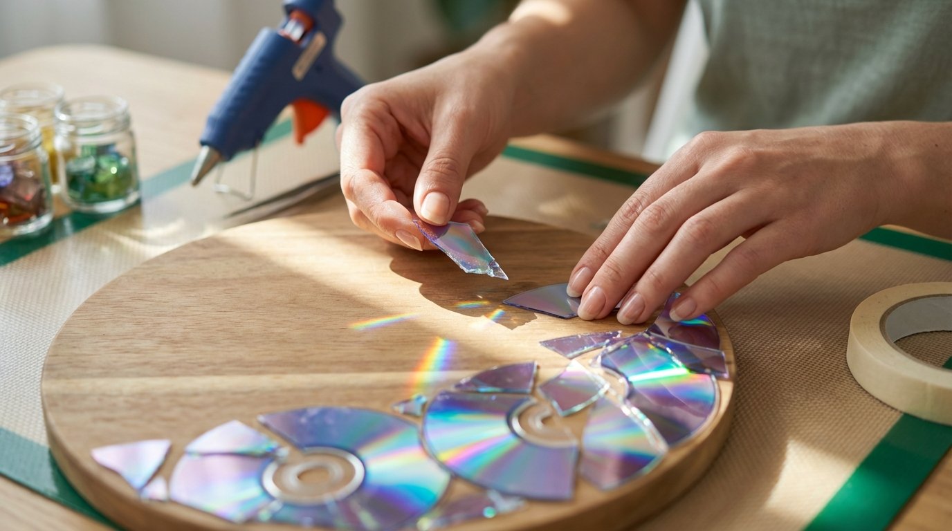 Se avete ancora questi vecchi dischi brillanti in casa vostra, non li buttate più: si trasformano in meraviglie deco