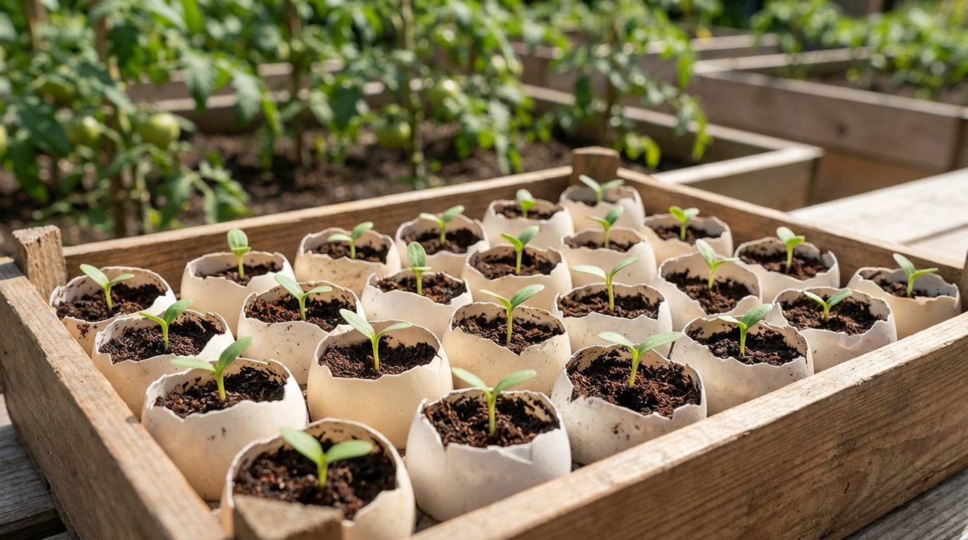 « Sono esperto in giardinaggio – non gettate mai i gusci d’uovo, nascondono virtù insospettate »