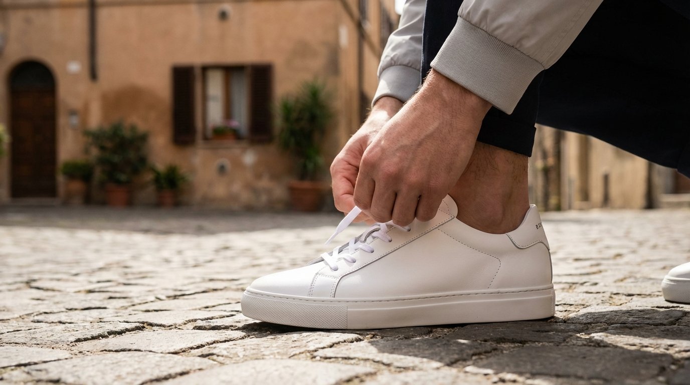 « Sono podologo e ecco la sneaker bianca ideale in primavera per camminare tutto il giorno »