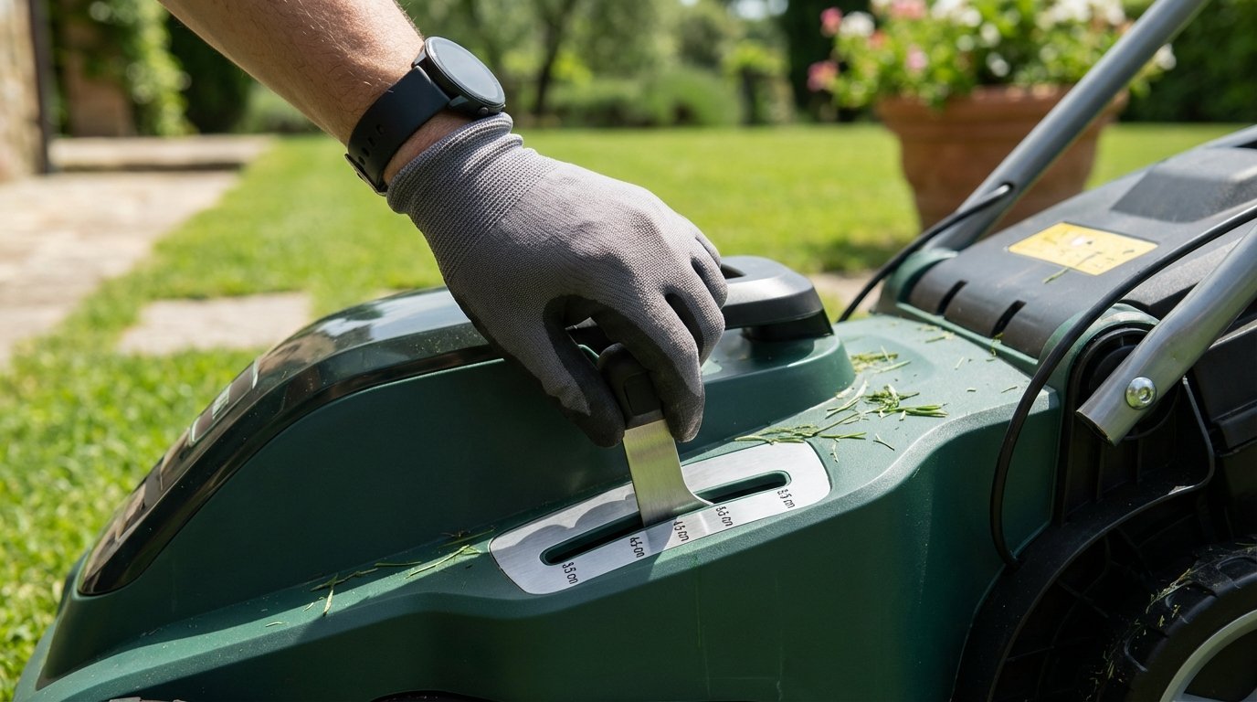 Stavo distruggendo il mio prato senza saperlo: questa piccola regolazione sul tosaerba ha fatto sparire il muschio e i buchi per sempre