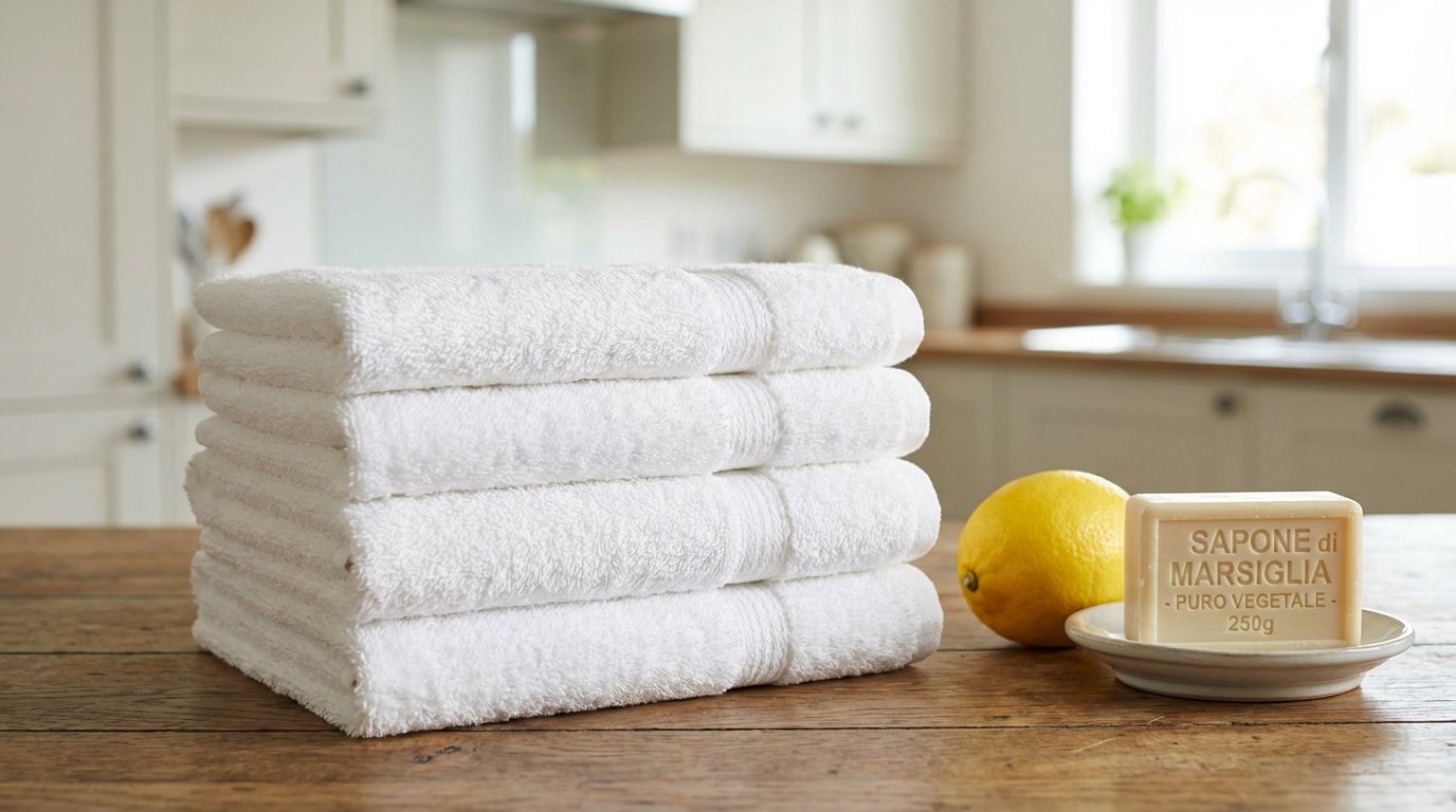 Strofinacci da cucina: questa esperta delle pulizie vi supplica di smettere questo con la lavatrice, il suo metodo cambia tutto