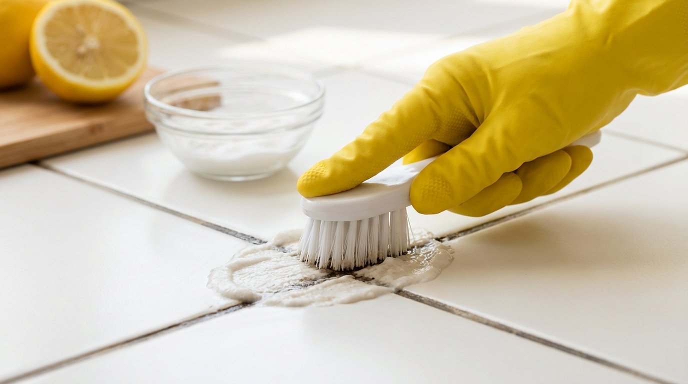 Tutti ce l’hanno in cucina: questo prodotto è efficace per delle fughe di piastrelle come nuove