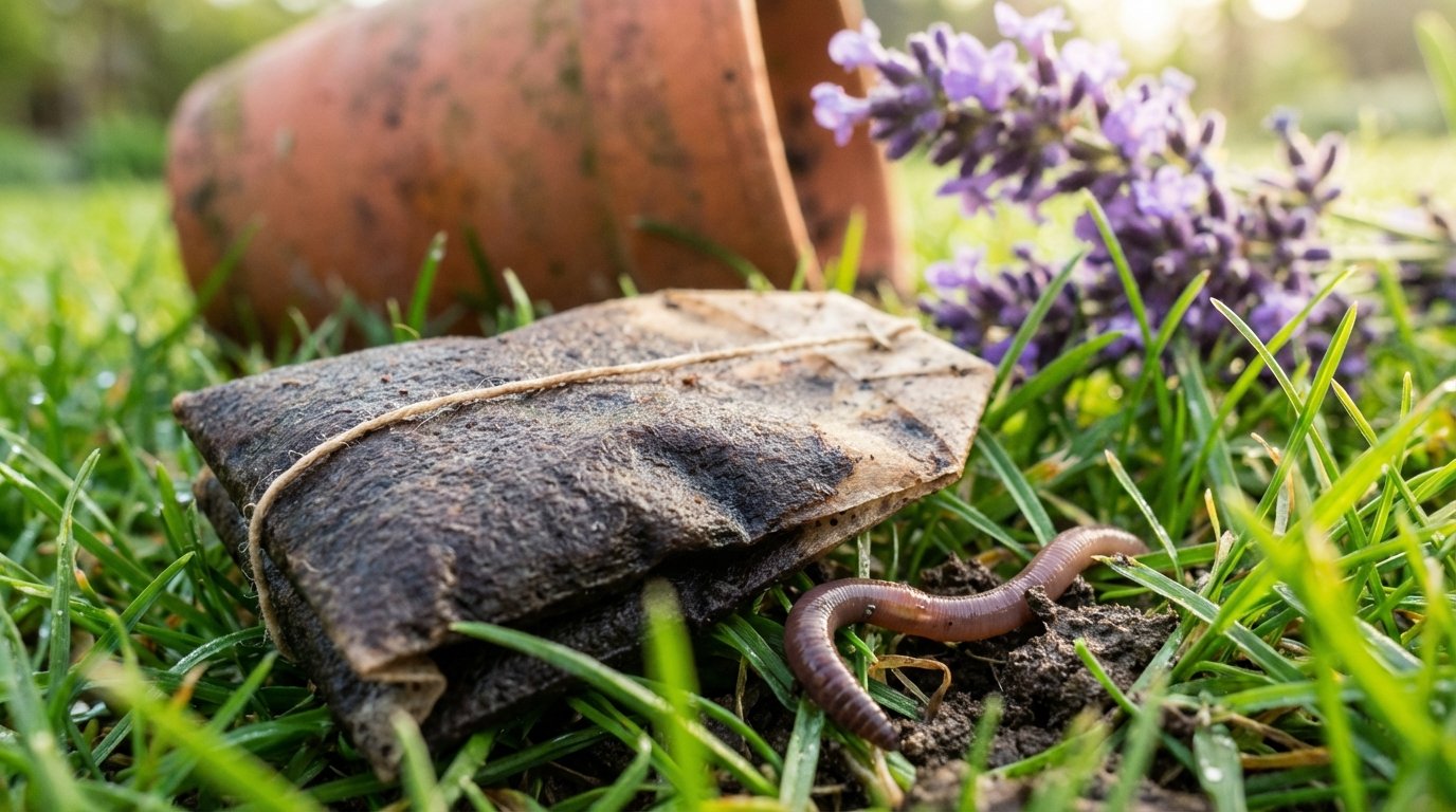Un esperto di giardinaggio rivela perché bisogna depositare dei sacchetti di tè sui prati.